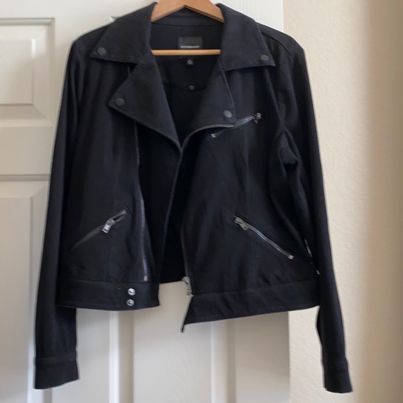 Liverpool Moto Jacket size Large Petite - Picture 1 of 12